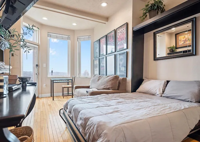 Charming Studio-panoramic View-your Sanctuary Pittsburgh